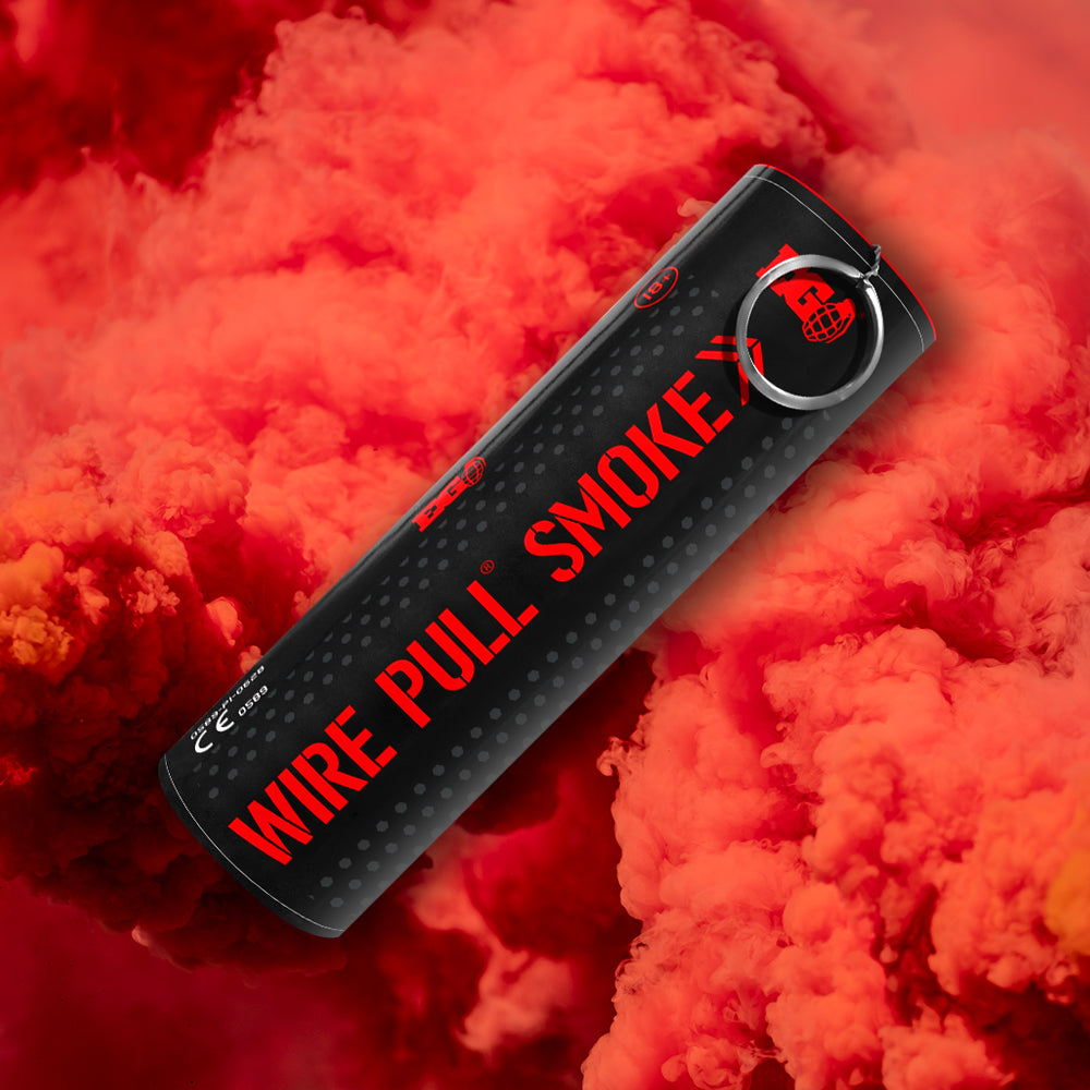 WP40 Smoke Grenades - Mixed Colour - Pack Of 10