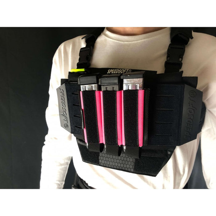 Speedsoft Triple Pistol Mag Pouch Pink – Just Airsoft