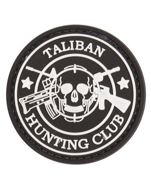 Tactical Patch - Taliban Hunting Club - Black